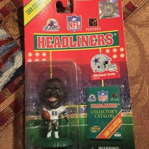 1998 Michael Irvin Headliners Collectible